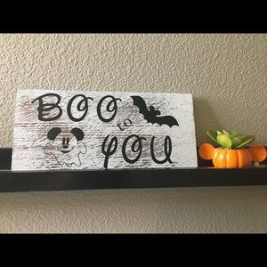 Disney Halloween Sign